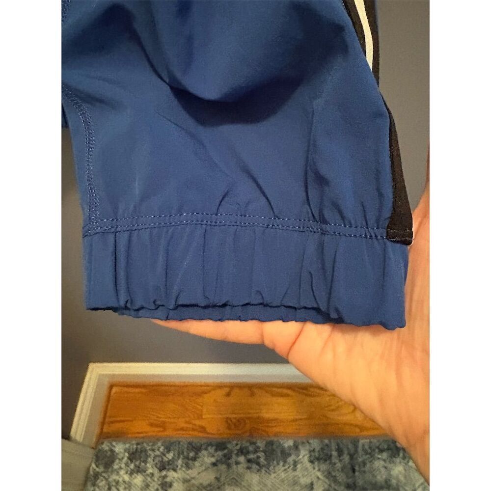 DKNY Sport Women's Blue Sweatpants Size L Elastic Waist Gathered Ankles - Picture 4 of 12